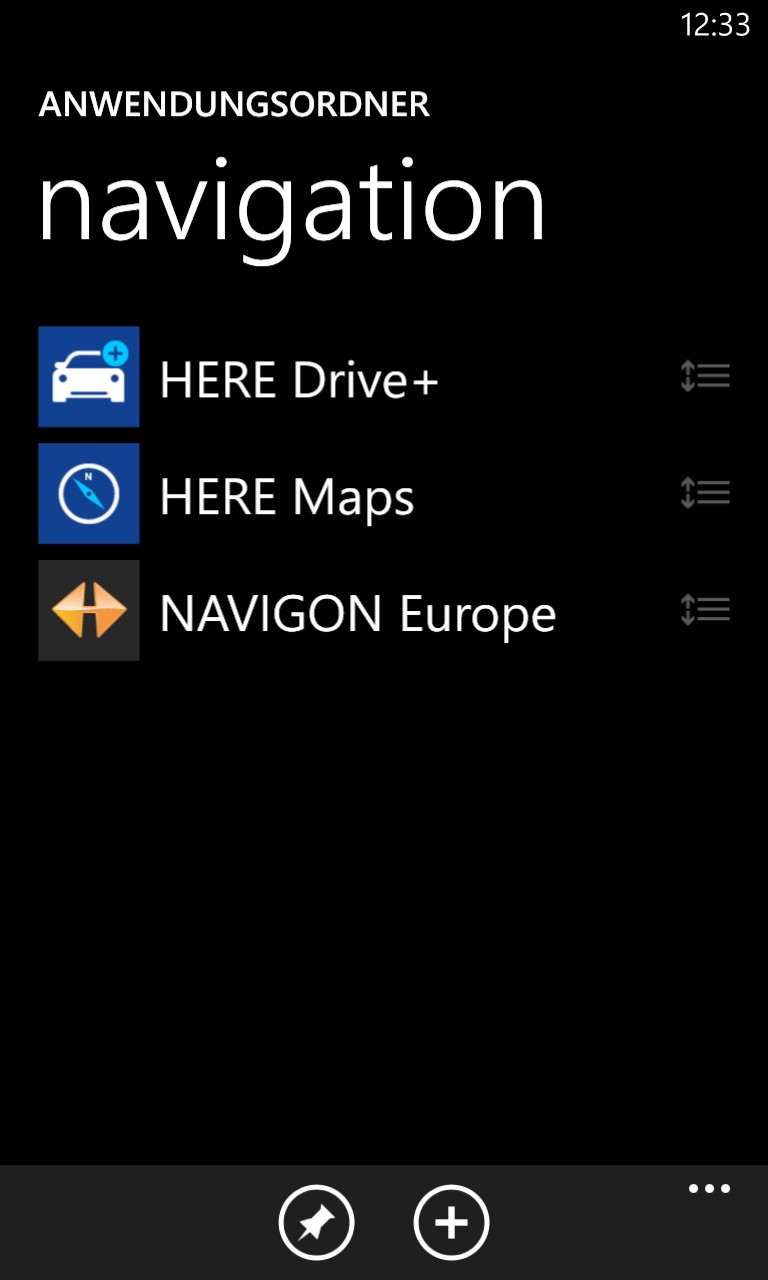 Anwendungsordner können nun Translation into English