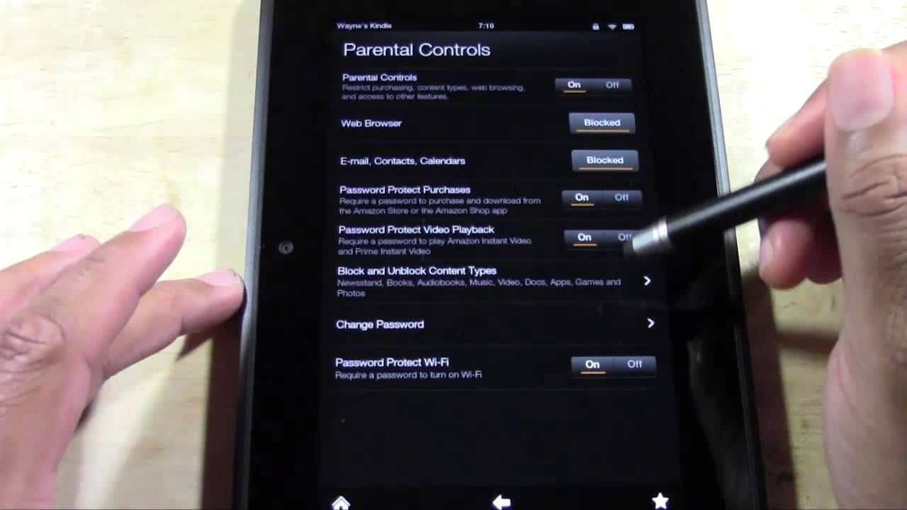 Parental Control Password Kindle Fire How to reset! WorldofTablet