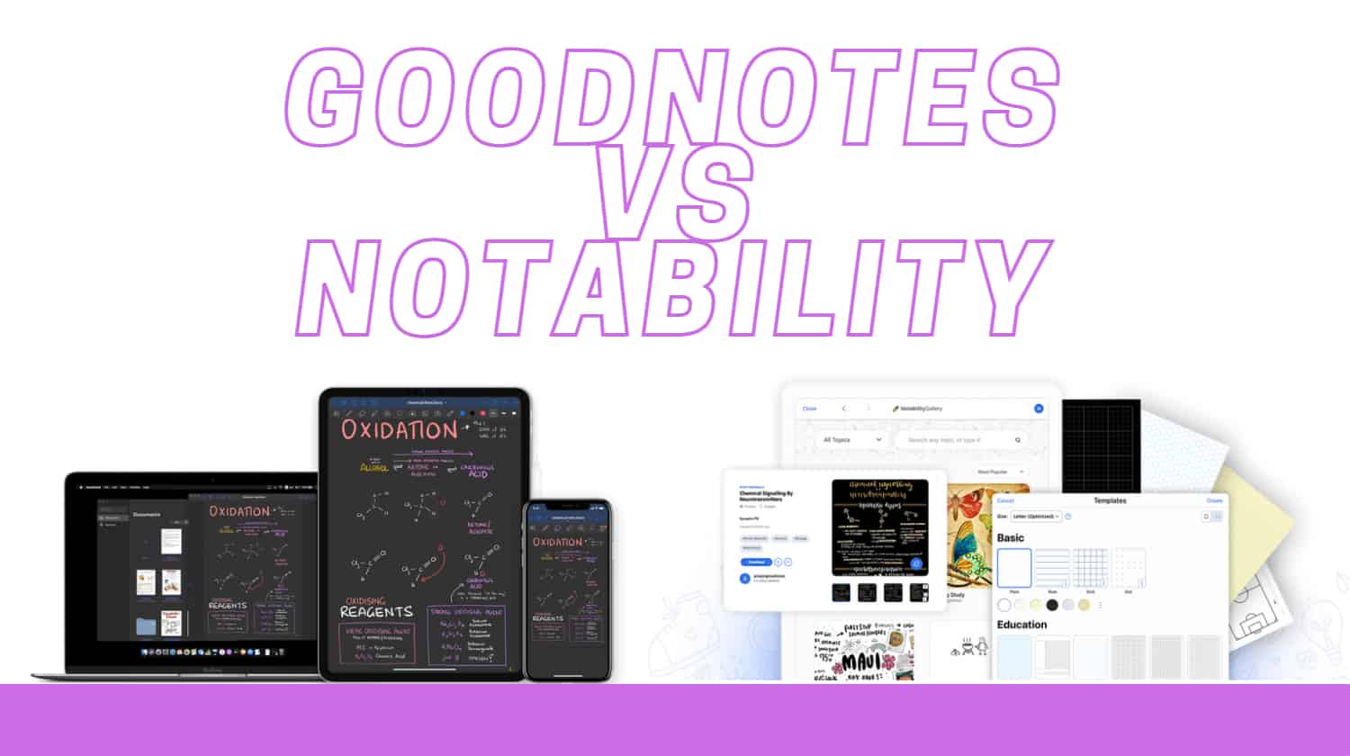GoodNotes vs Notability Which notetaking app is better? WorldofTablet
