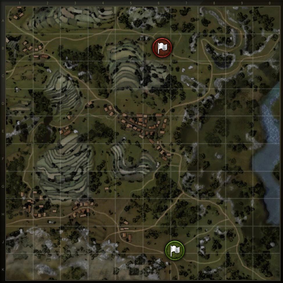 World of Tanks Map Game Map