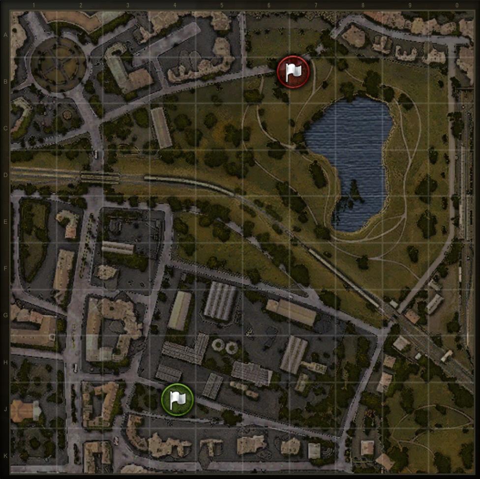 World of Tanks Map Game Map