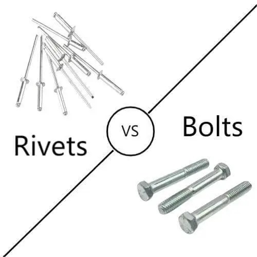 Rivets vs Bolts The Final Comparison Guide Rivmate Rivet Manufacturer