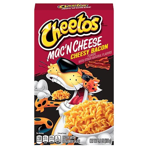 Cheetos Cheesy Bacon Mac 'n Cheese WorldSnacks