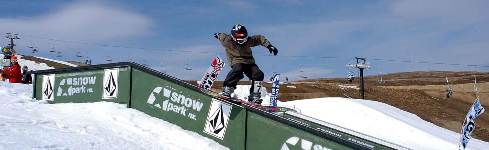 Snowpark, New Zealand resort intro page World Snowboard Guide