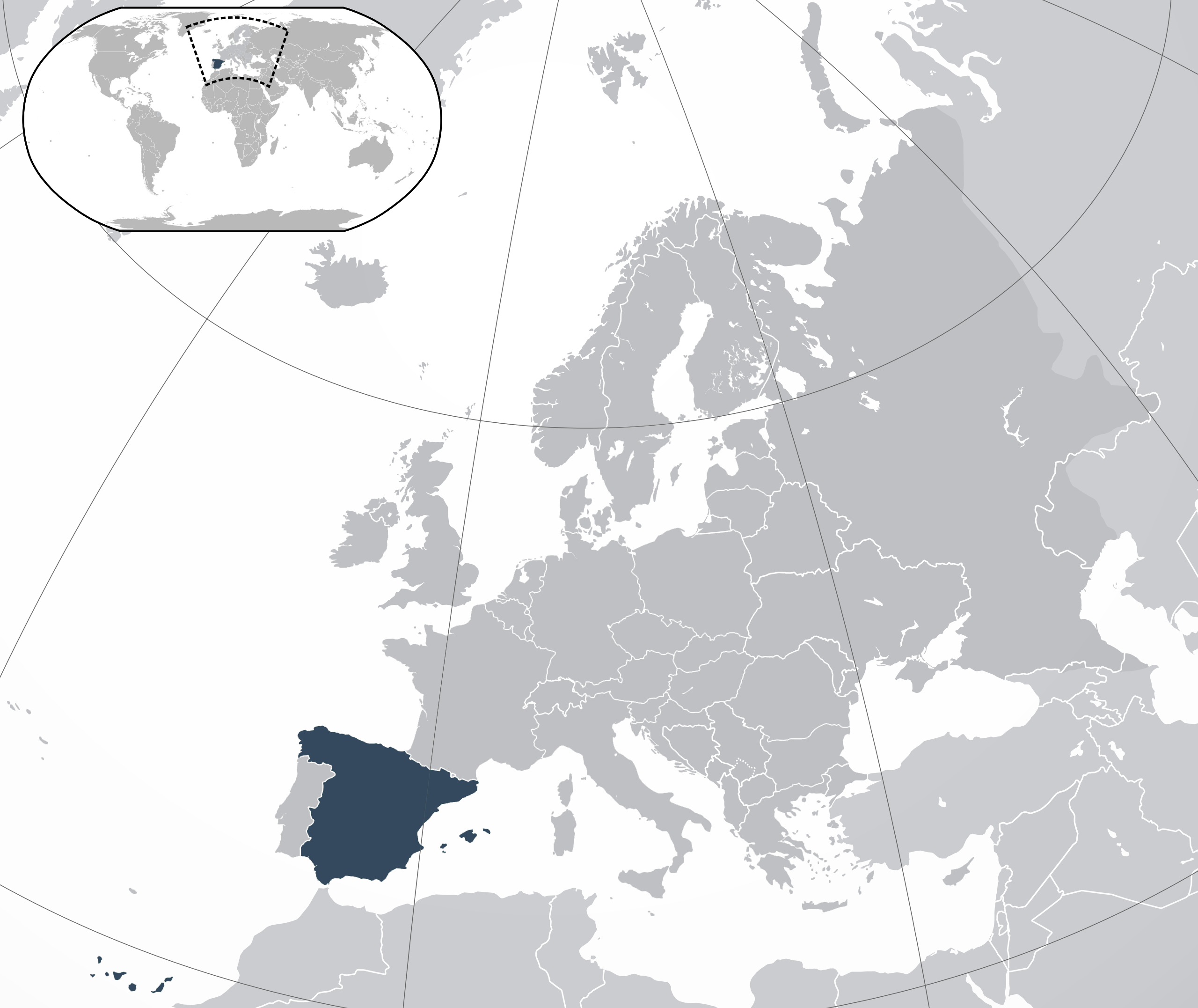 Spain Power plug, socket & mains voltage in Spain