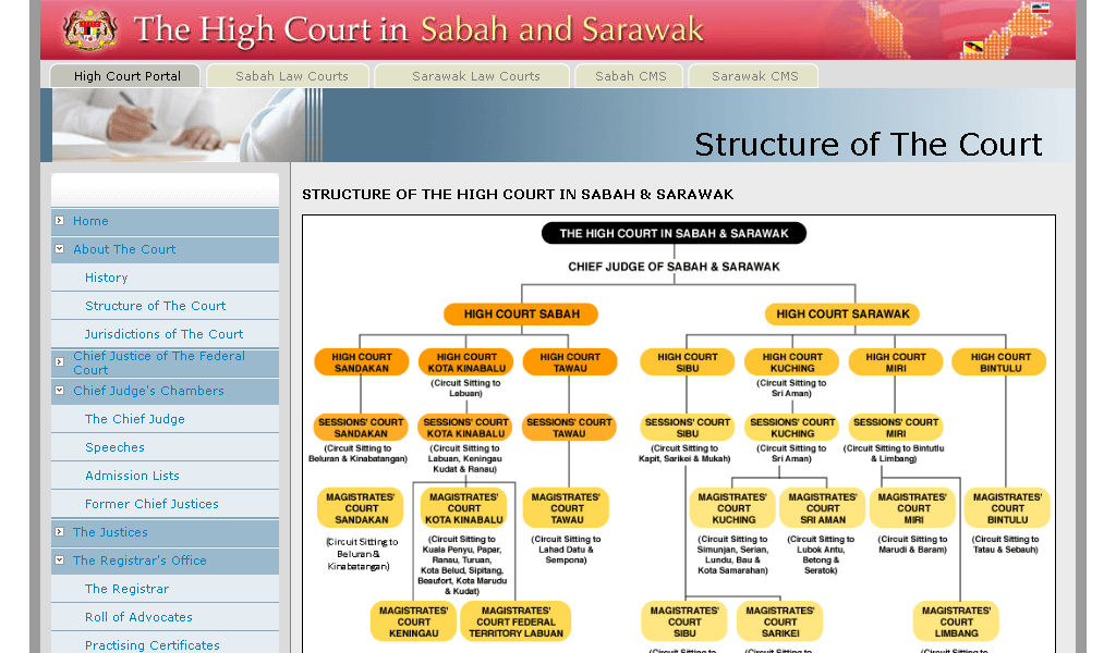 Integrated Court System (ICS) WSA