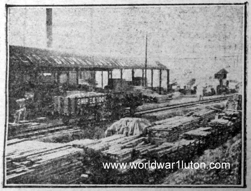 Henry Brown & Sons timber yard Great War Stories