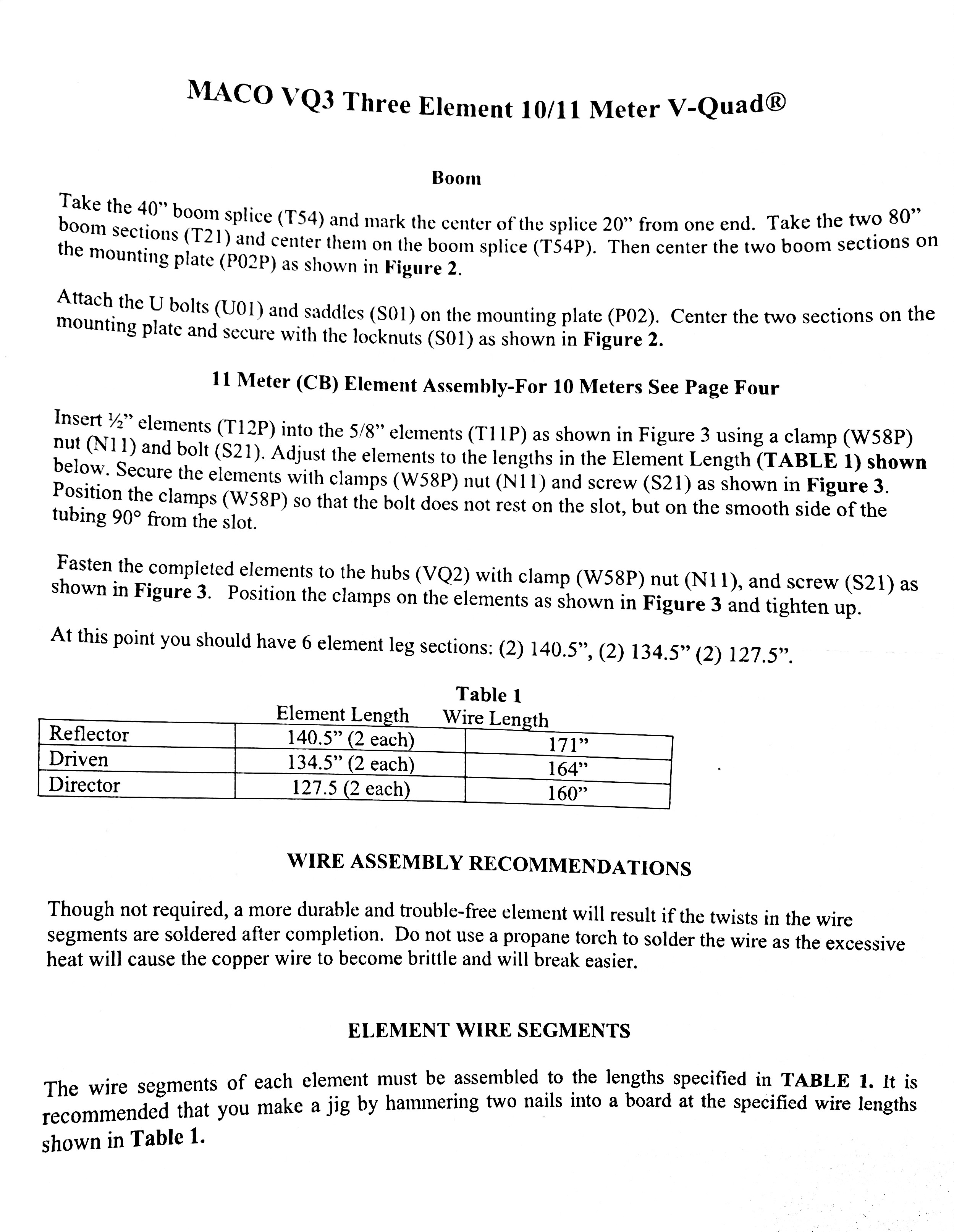 Maco VQ3 VQuad 11 meter antenna WorldwideDX Radio Forum