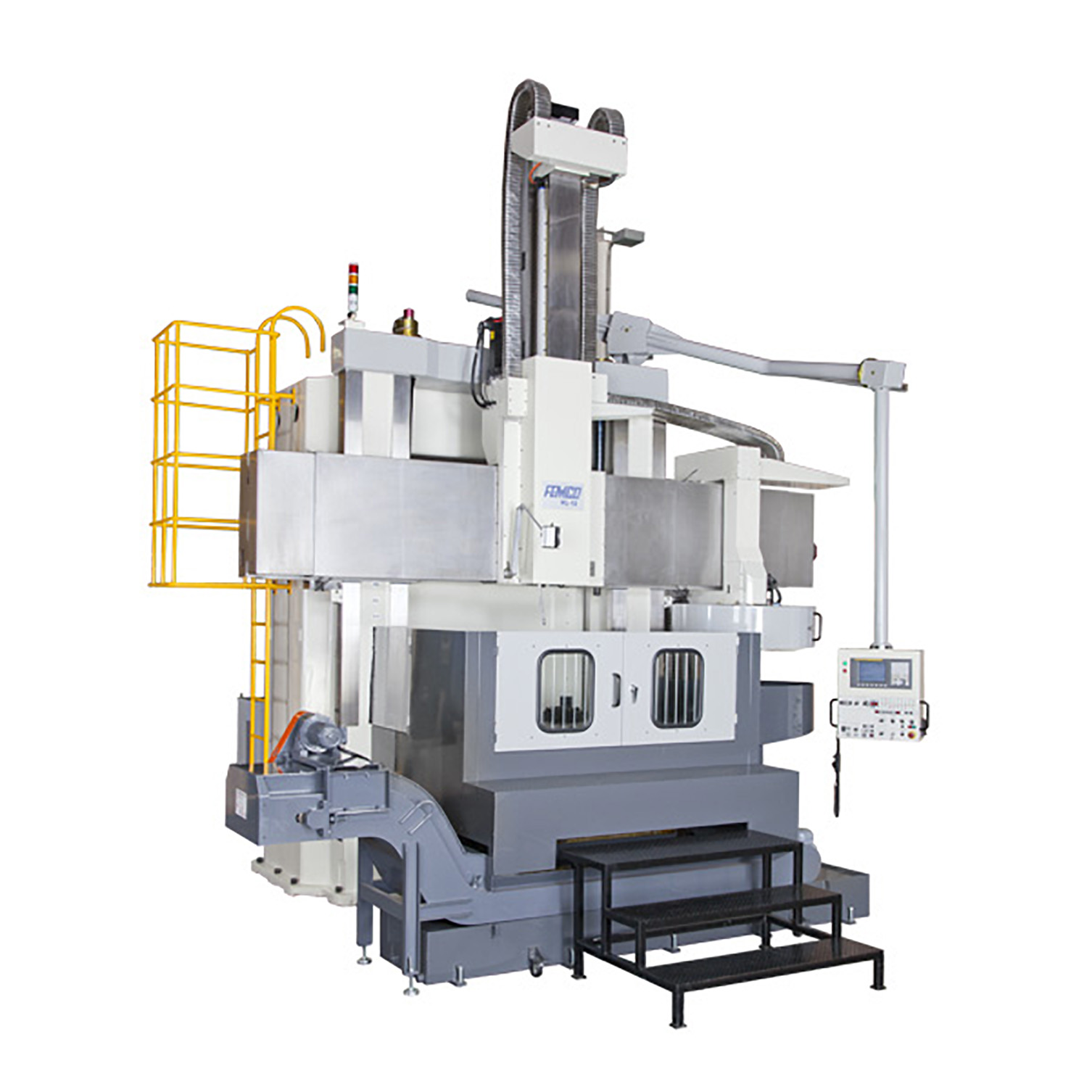 New Femco 49” VL12 CNC Vertical Boring Mill Worldwide Machine Tool