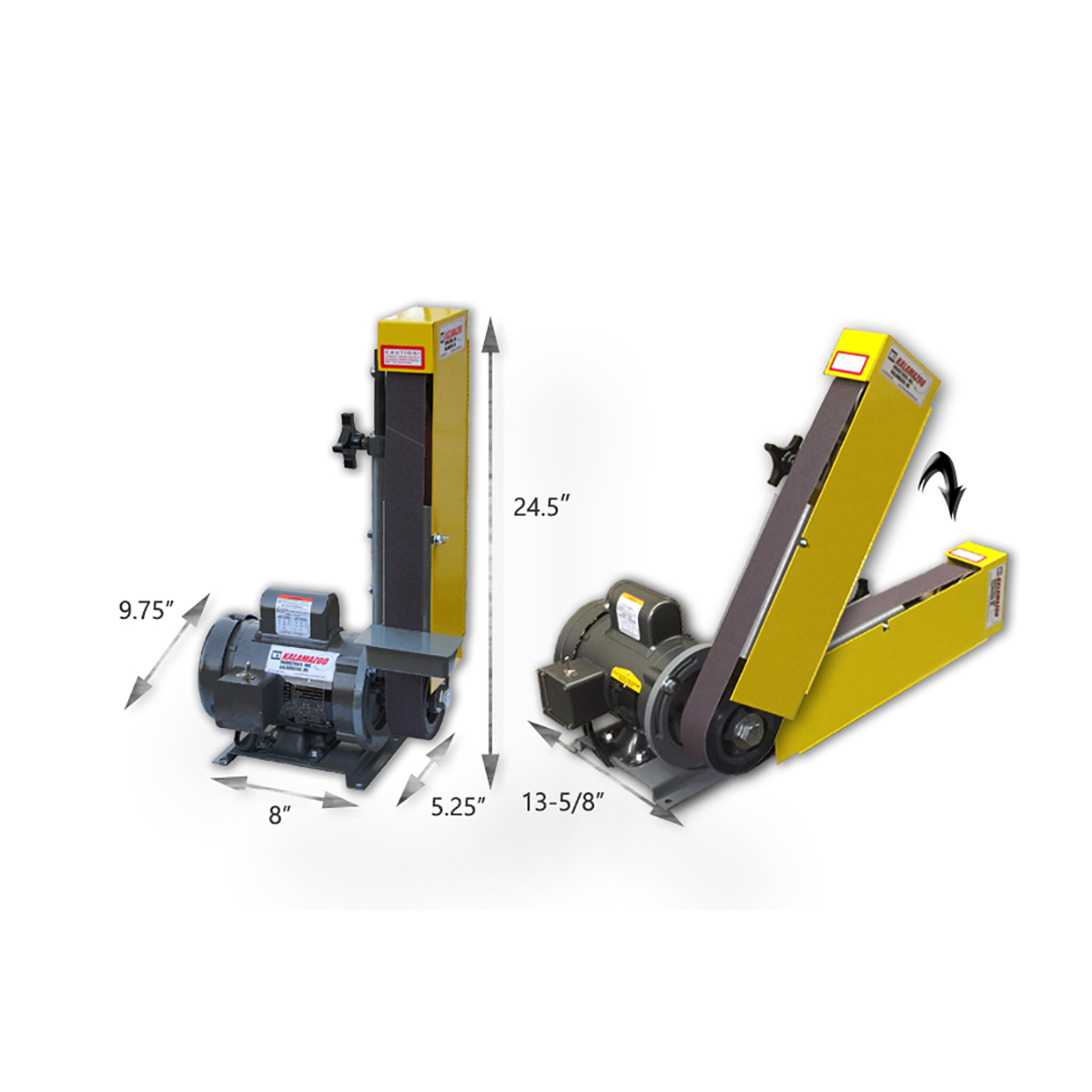 2" x 48" New Kalamazoo MultiPosition Belt Sander Model 2FSM
