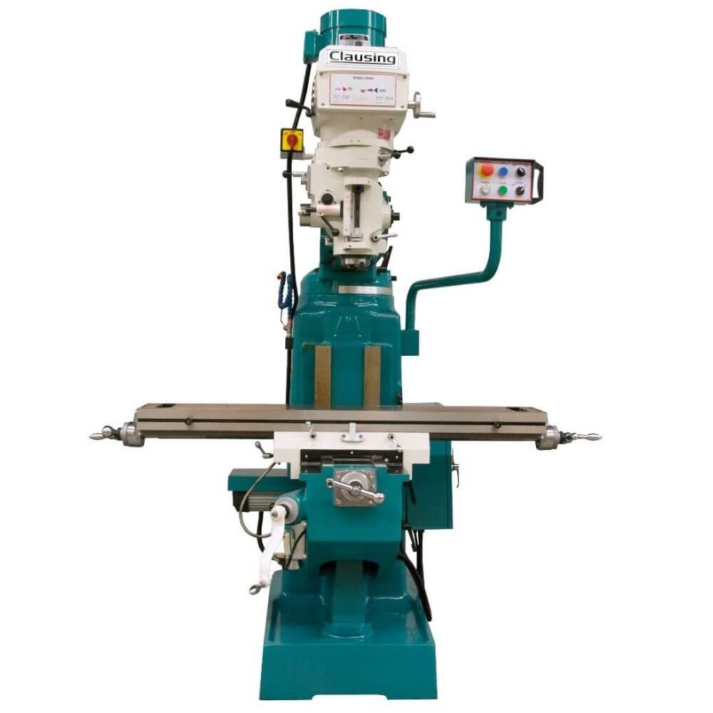 10" x 54" New Clausing Knee Mill Model 4VSQ40 for sale