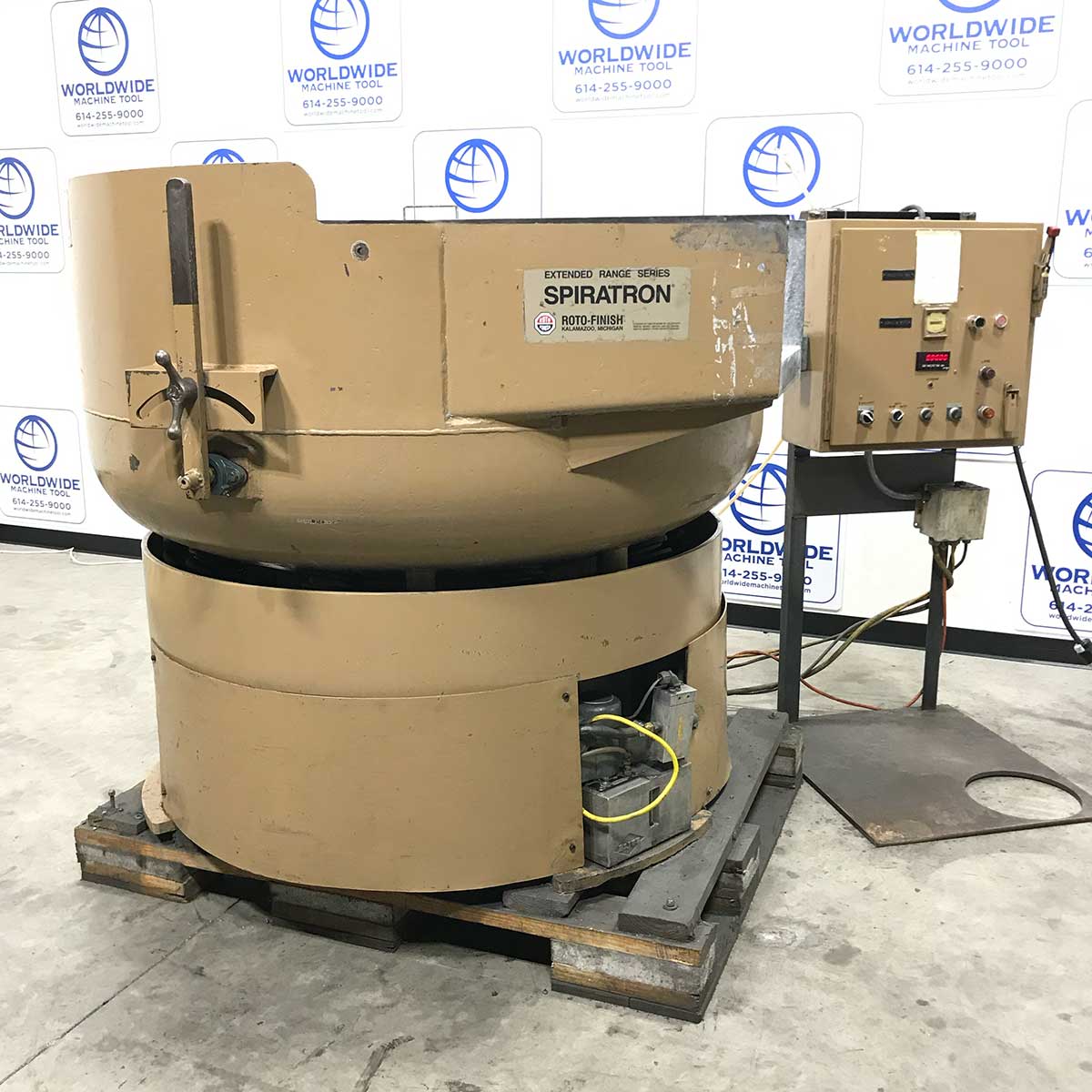 Used Roto Finish model Spiratron for sale at Worldwide Machine Tool