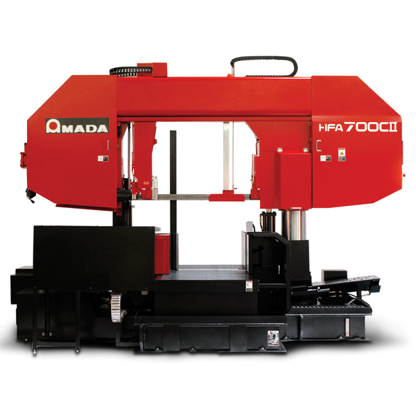 New Amada Horizontal Post Style Band Saw Model HFA700CII