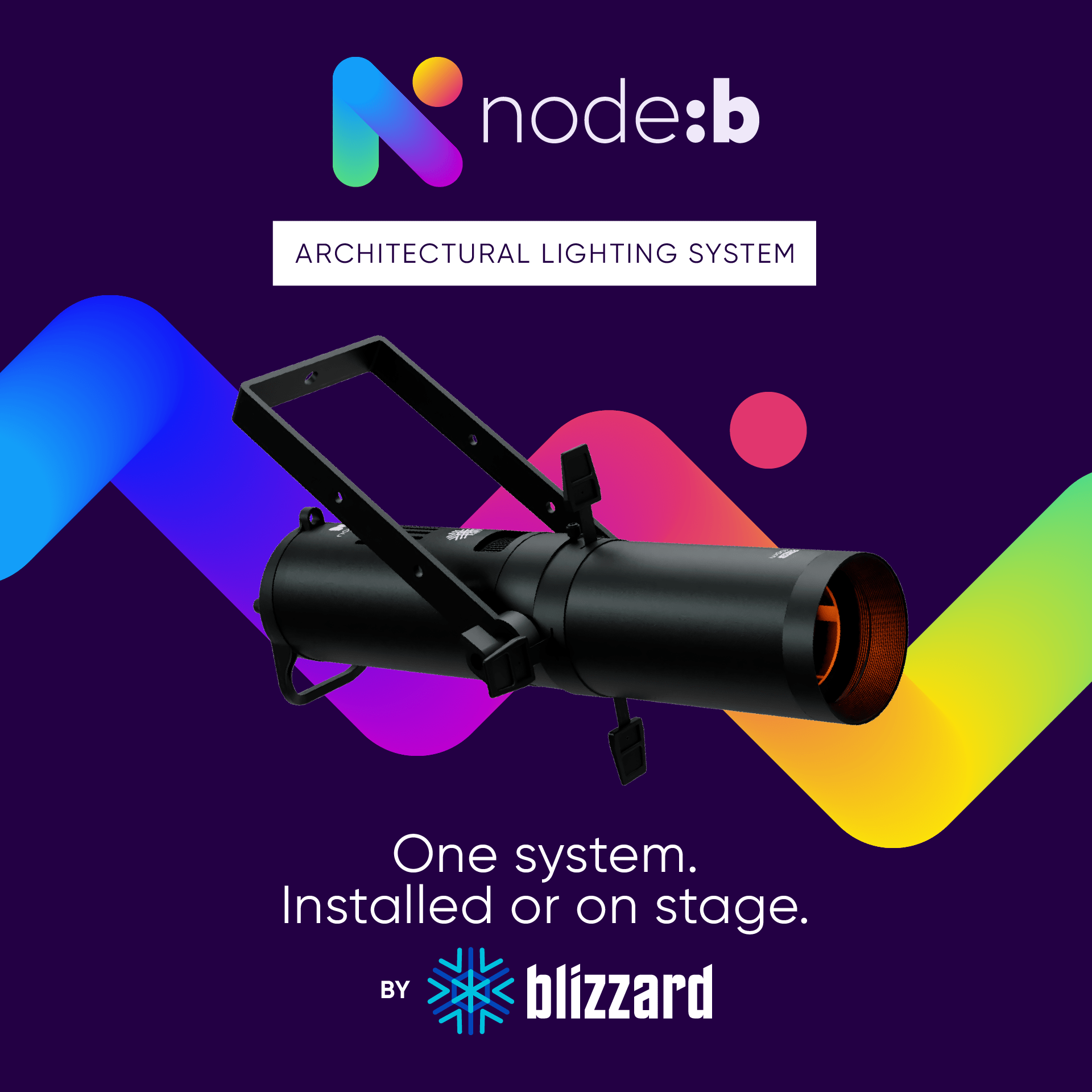 Blizzard Introduces Nodeb™ Architectural Lighting System