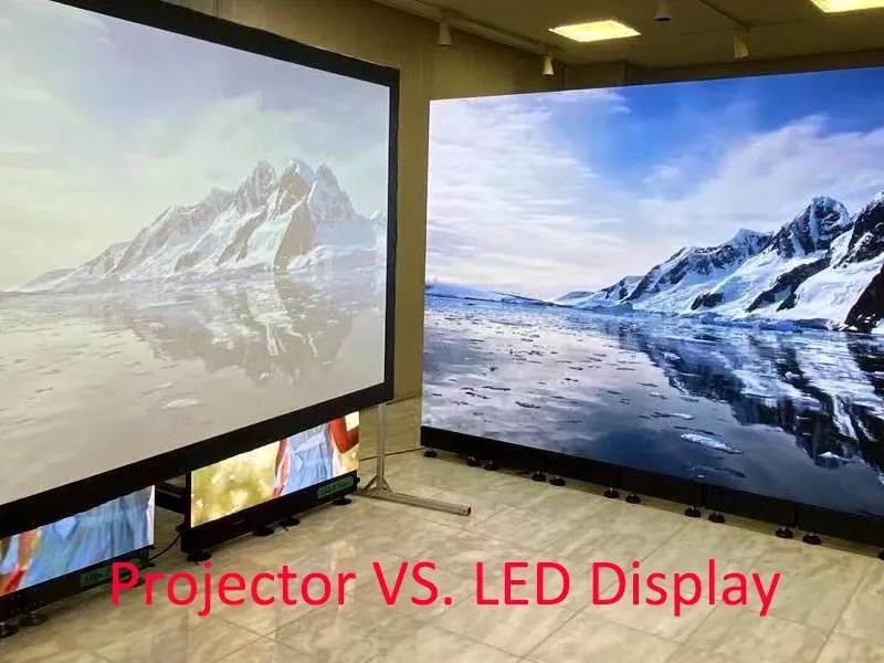 Decision Making Projectors Vs. LED Walls