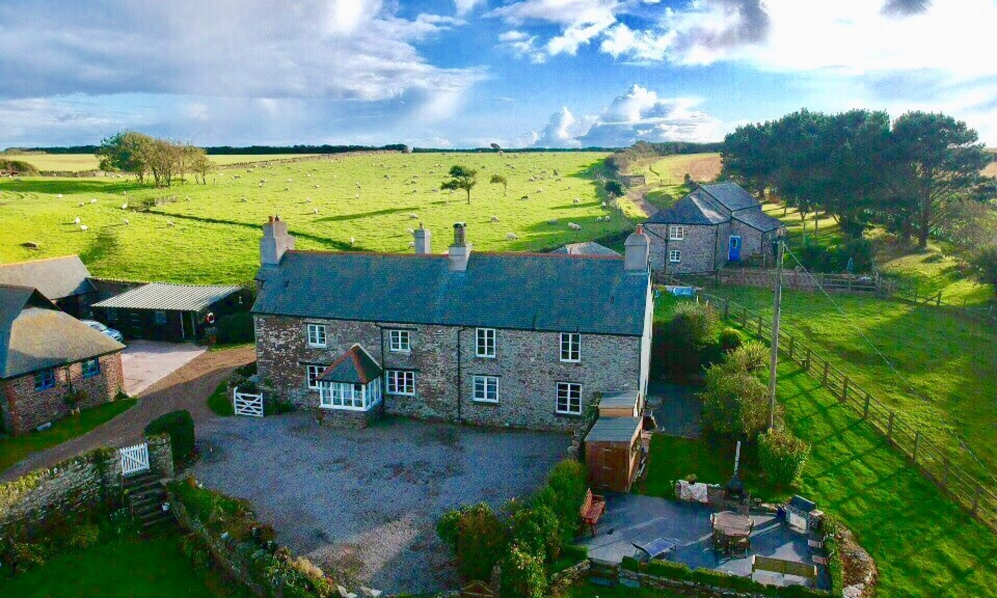 Worswell Barton Farmhouse Devon Farm B&B, Self Catering Cottage