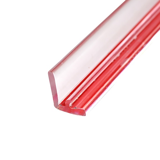 Frameless glass shower door seals