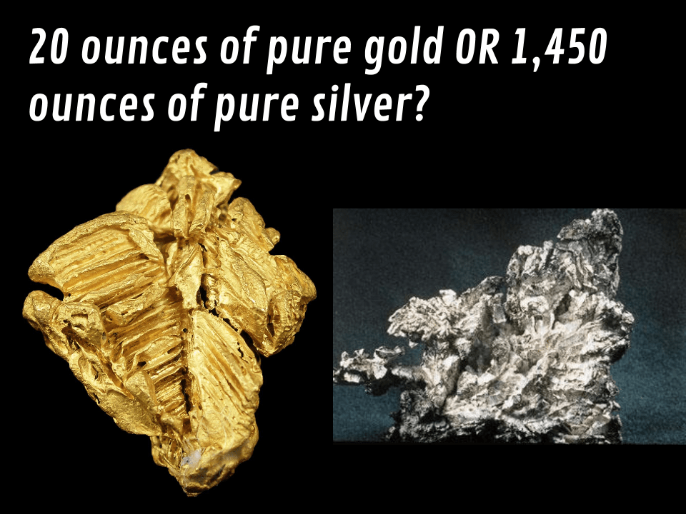 Gold VS Silver Would You Rather Math