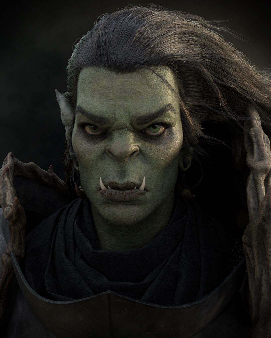 Fan Art de Baronesa Draka en 3D WowChakra