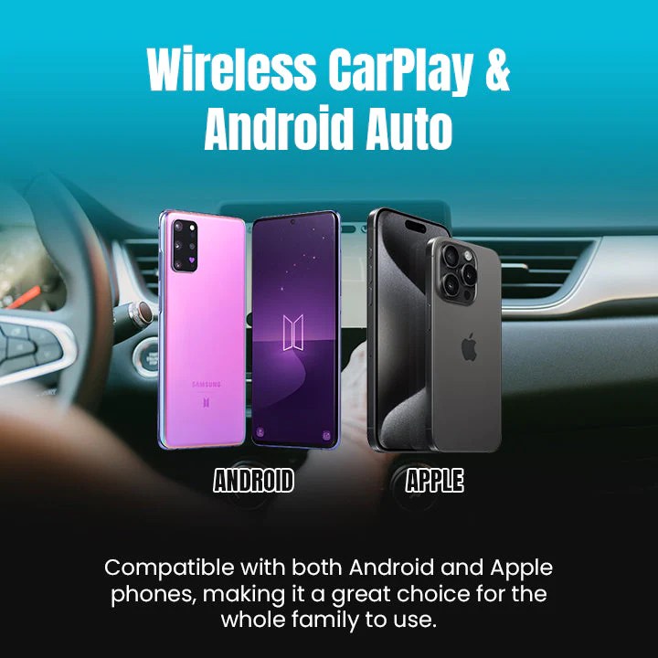 Ceoerty™ TechPRO Wireless CarPlay Moonqo Store