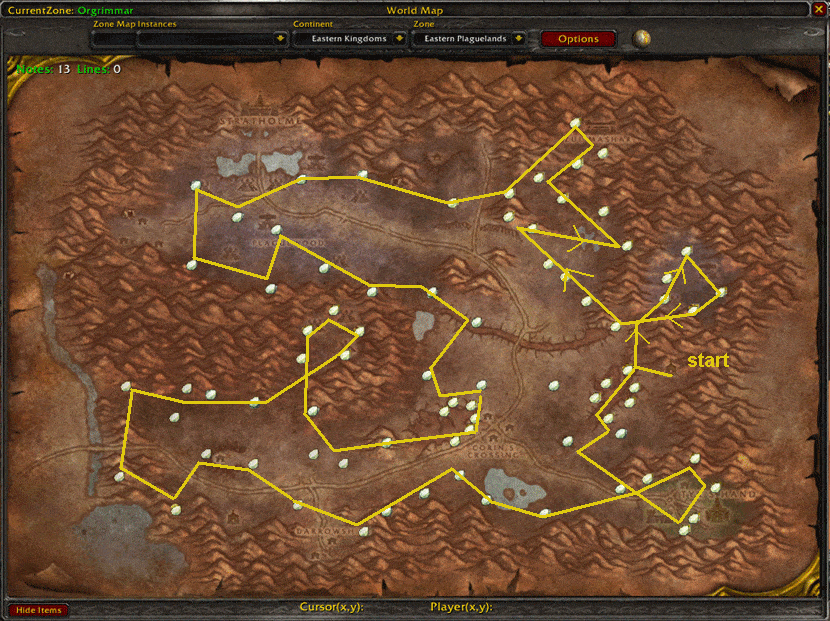 Wow Eastern Plaguelands Map Powerleveling Mining In One Evening