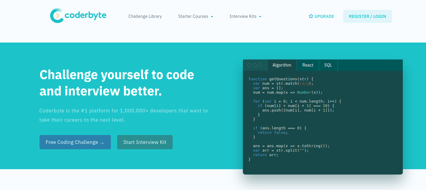 5 Best Coding Challenge sites