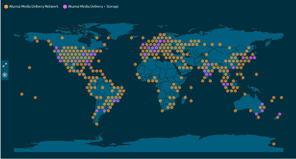 Akamai Cdn Global Map What Is a CDN and Why Is It Critical to Live Streaming? Wowza