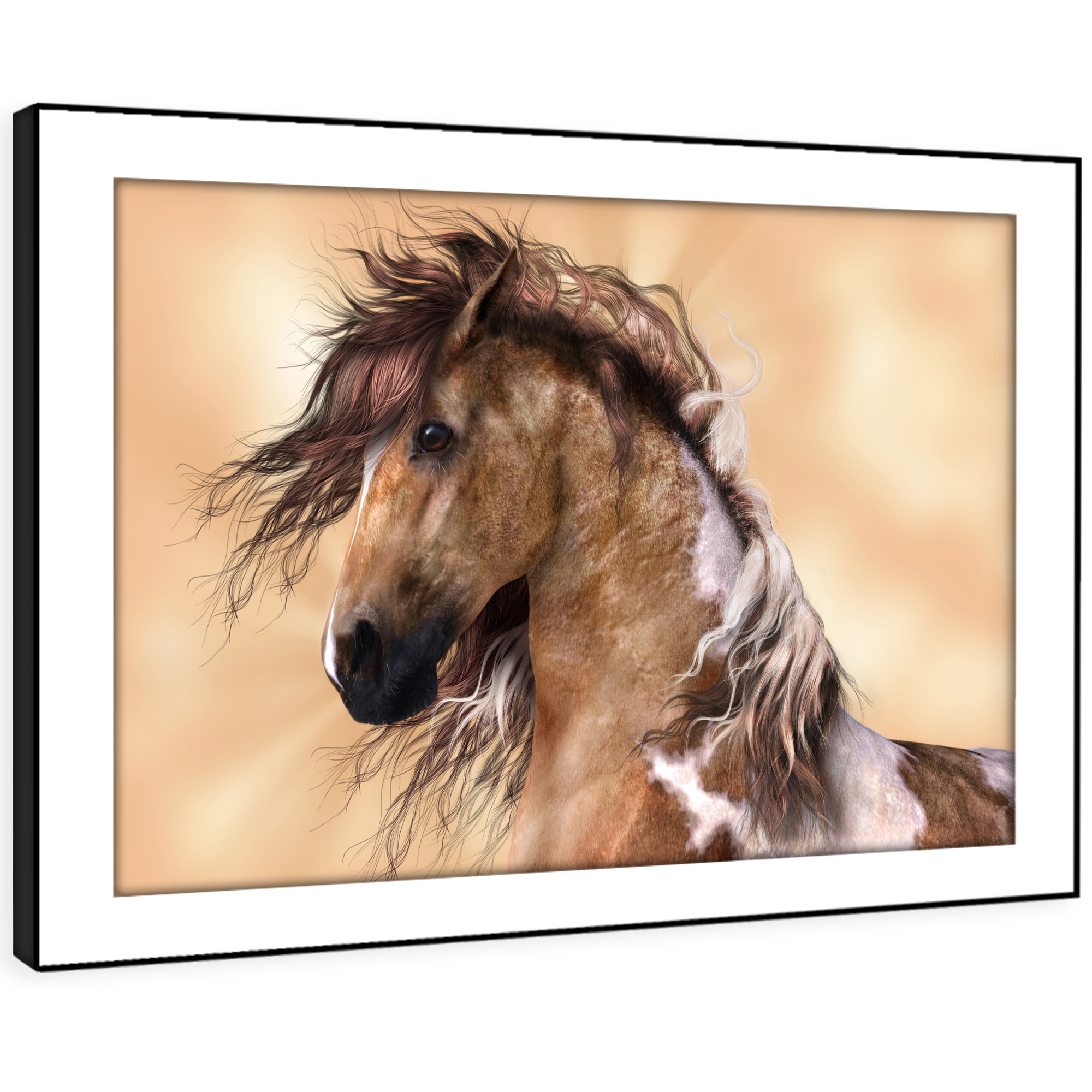 Large Horse Canvas Wall Art