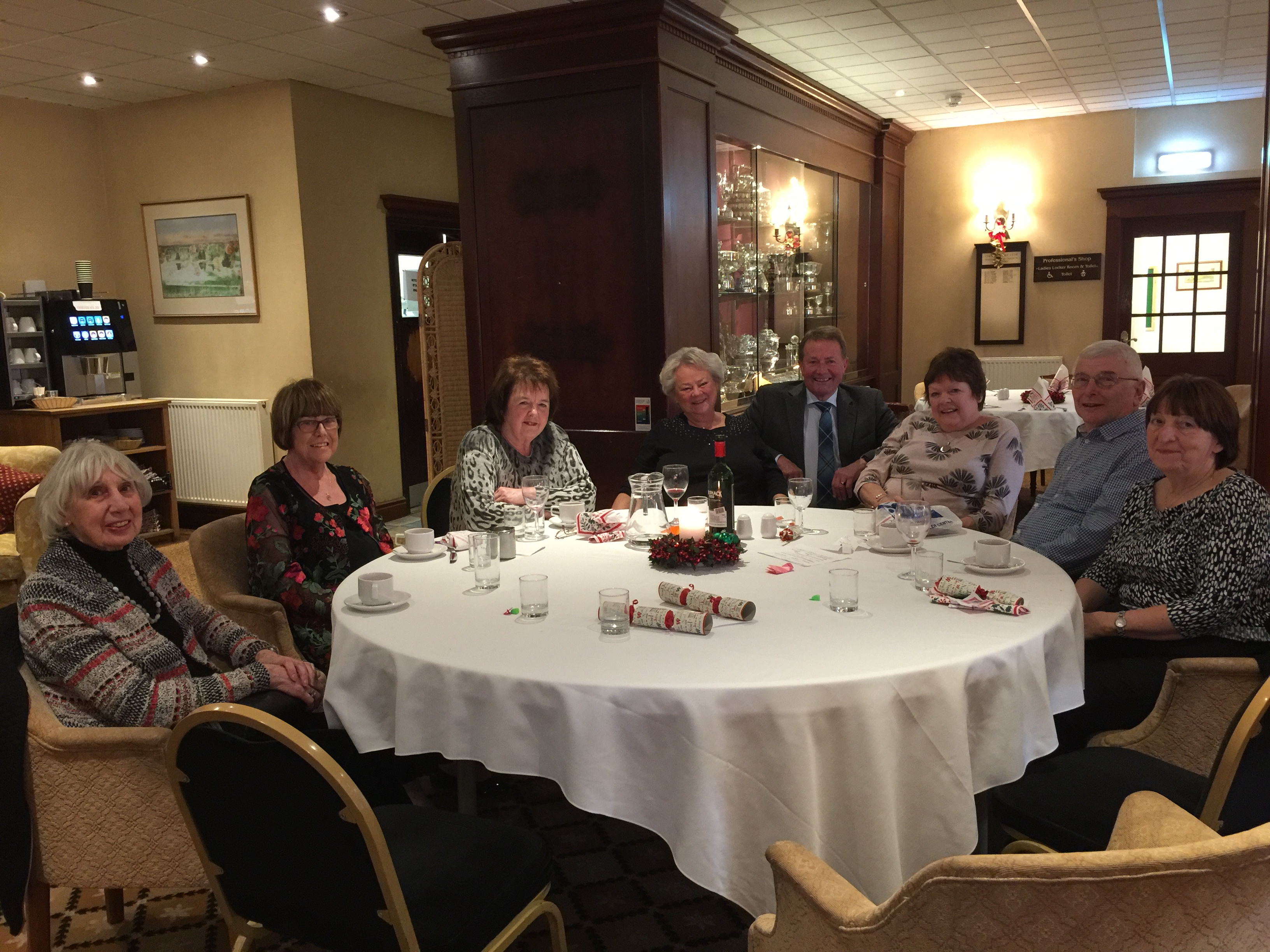 Evergreen enjoy Christmas lunch at Golf Club Westminster Park