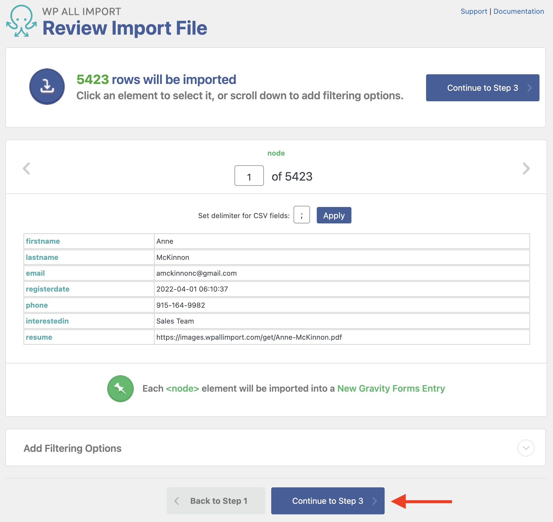 How to Import Gravity Forms Entries WP All Import