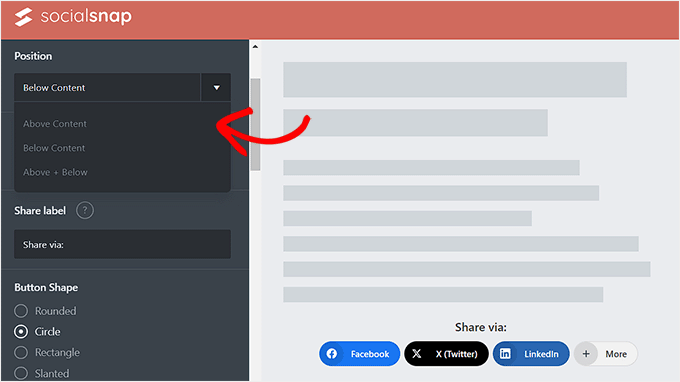 Customize your social sharing buttons Customize your social sharing buttons