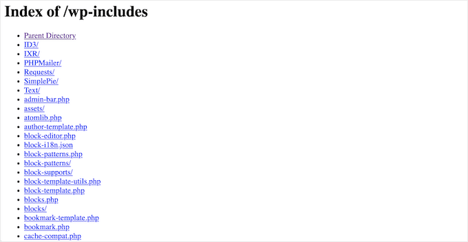 How to Disable Directory Browsing in WordPress
