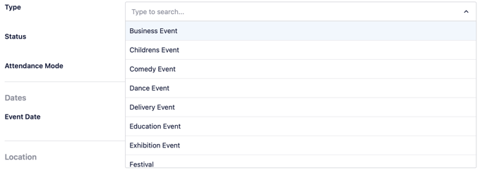 Adding Event Type in AIOSEO Schema Adding Event Type in AIOSEO Schema