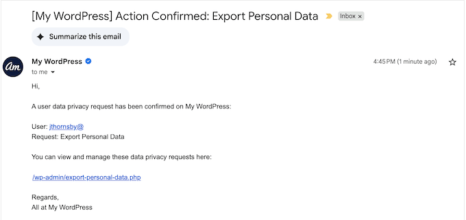 How to export personal information from your WordPress website How to export personal information from your WordPress website