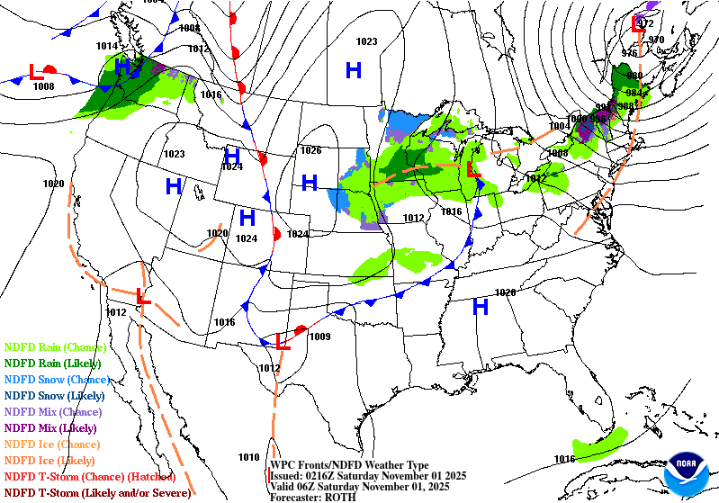 Decision Support Weather Briefing Forecast Information