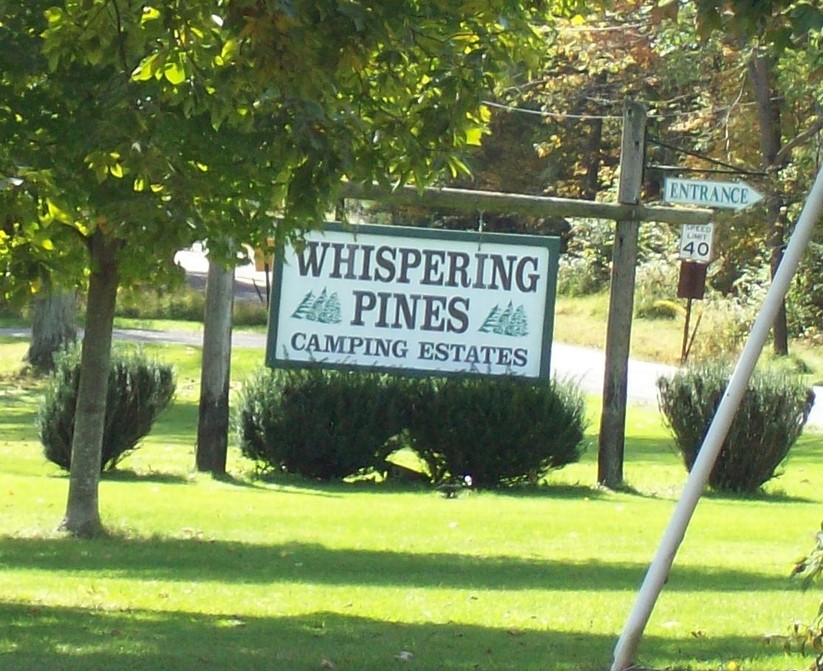 large 50 amp sites, Whispering Pines Camping Estates Benton, PA Rates