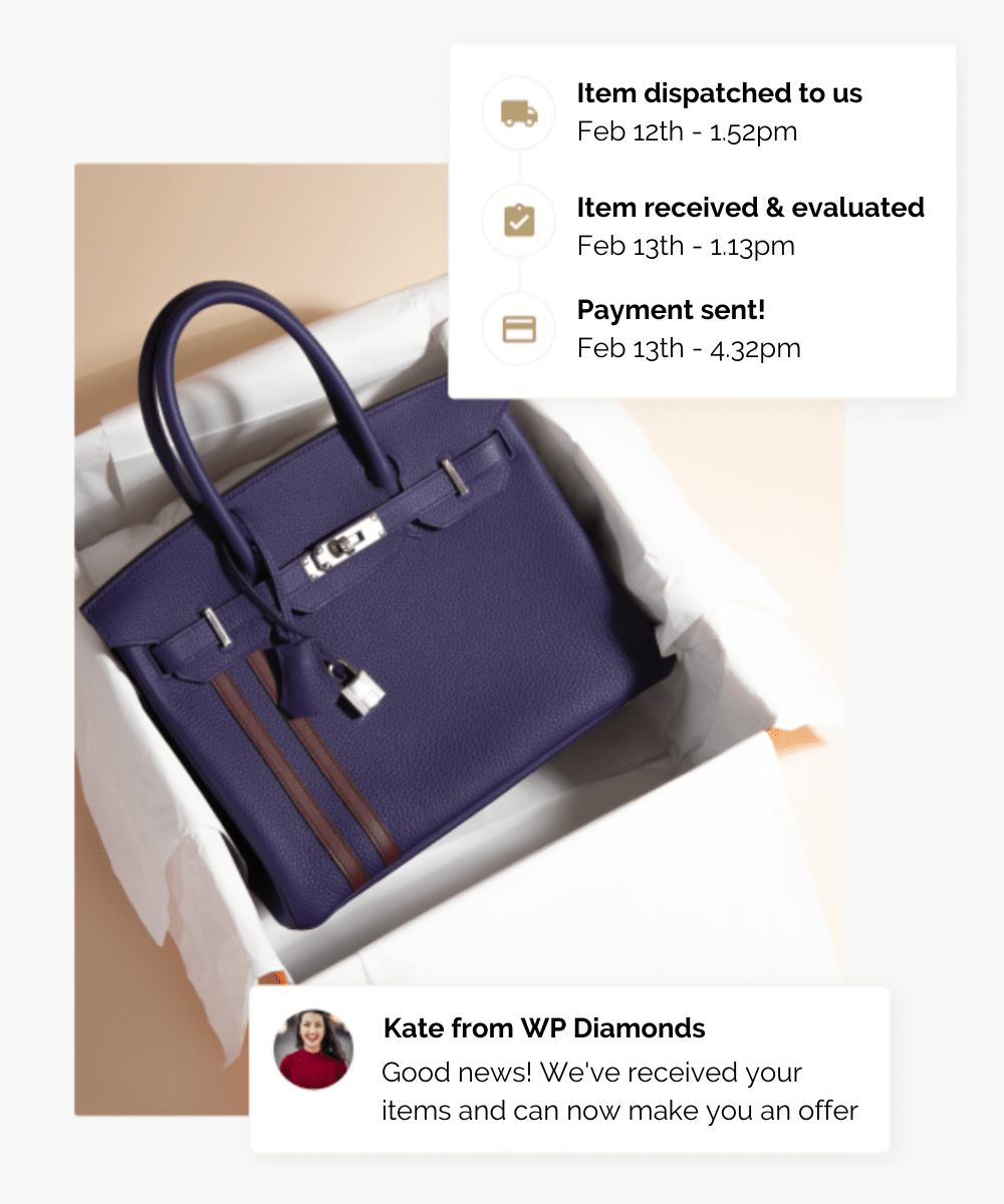 Sell Diamonds, Luxury Jewelry, Watches, Bags & Sneakers Online