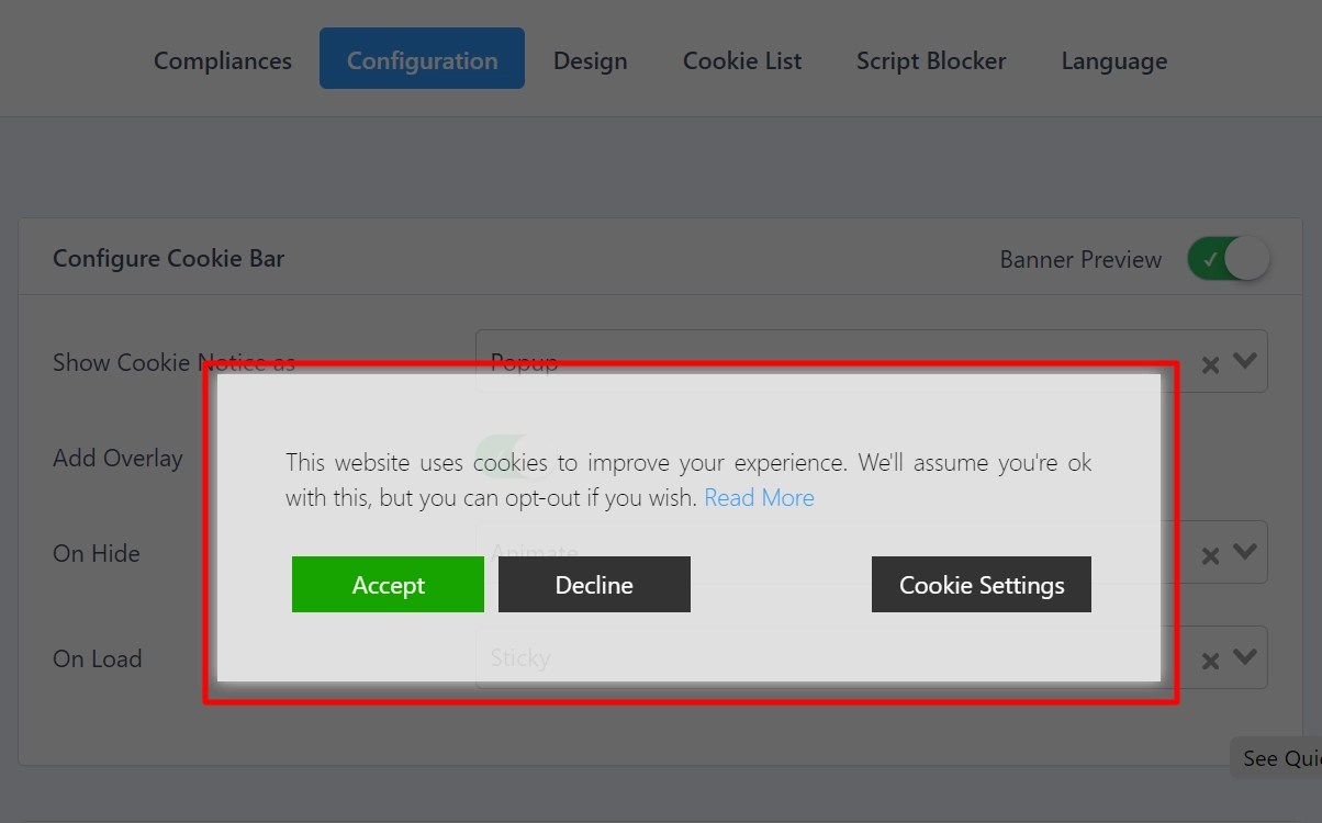 How to Add a Cookie Popup to Your WordPress site?