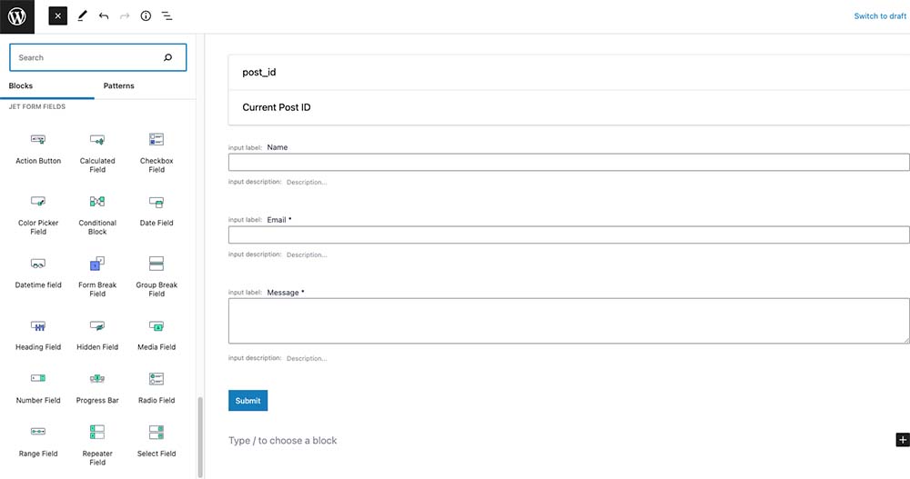 JetFormBuilder Engaging Forms for WordPress