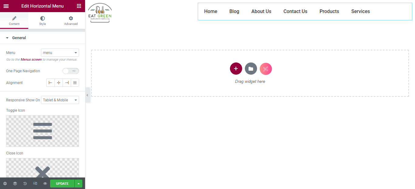 How to Create a Sticky Header in Elementor