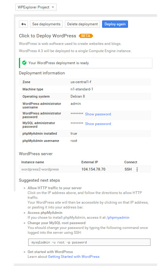 How to Install WordPress on the Google Cloud