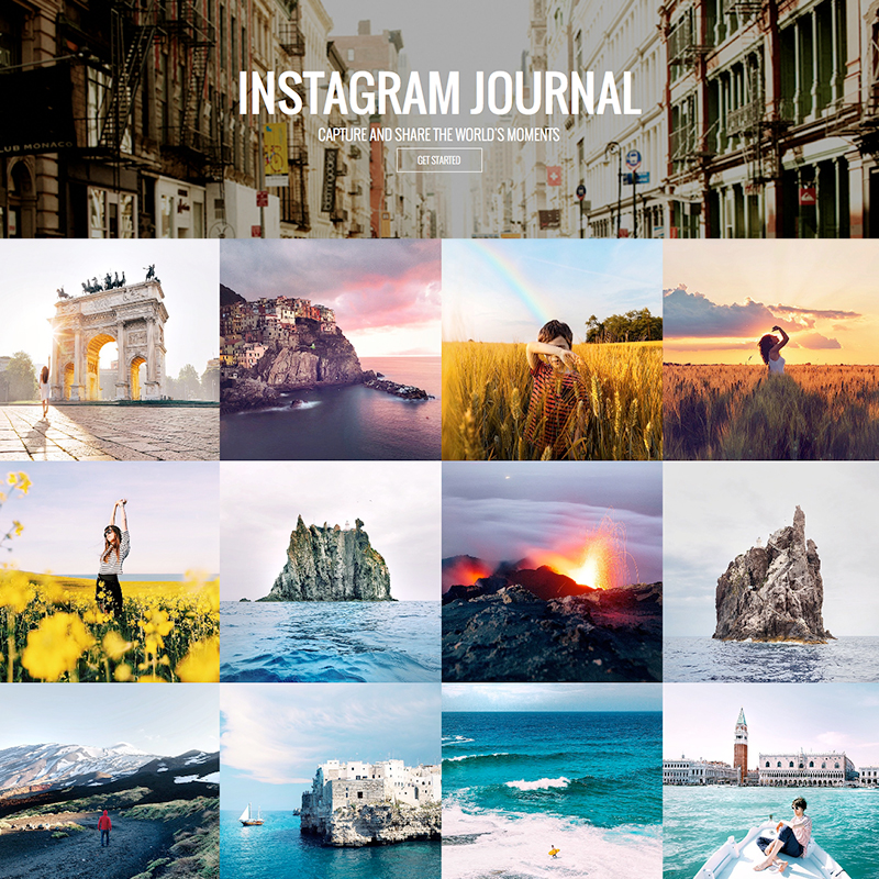 Instagram Photo Journal WordPress Plugin WPExplorer