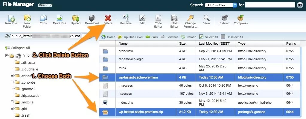 How to Update the Premium Version Manually Wp Fastest Cache