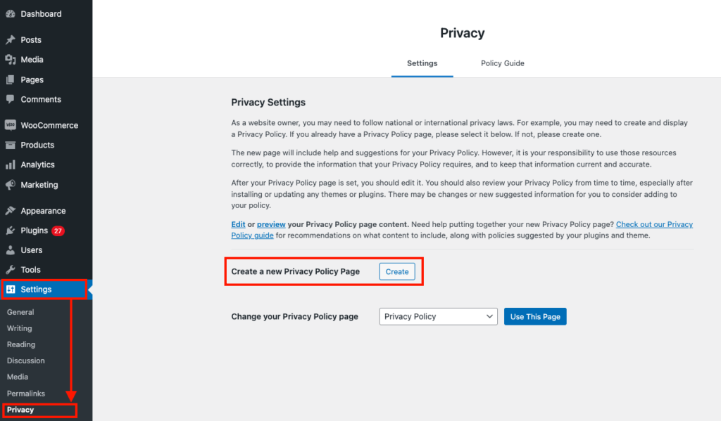 How to create a privacy policy for WordPress websites? WPFloor