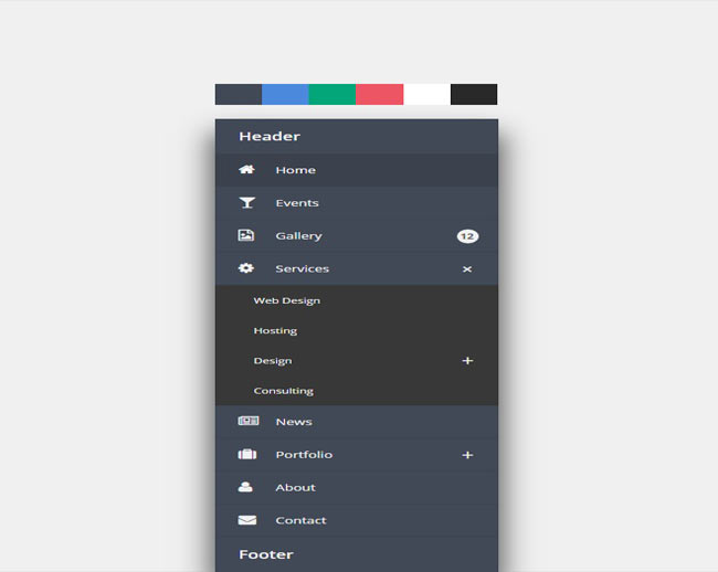 45+ Outstanding jQuery Menu Examples & Plugins WP Freeware