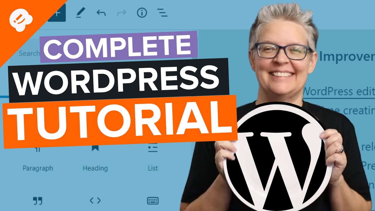 WordPress Tutorial [UPDATED] How To Make A WordPress