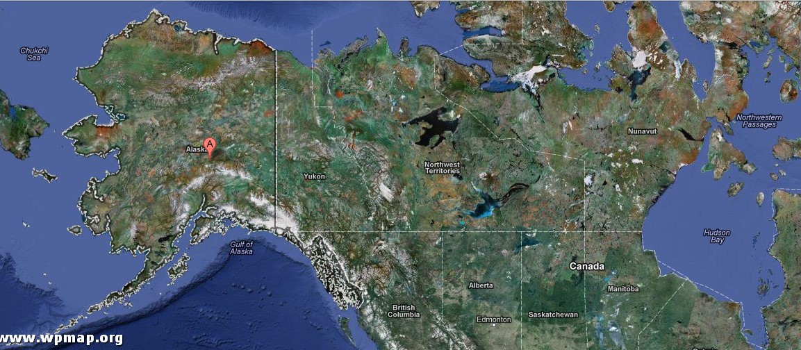 Satellite Map Of Alaska satellite map of alaska Satellite images Map Pictures