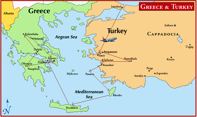 Map Of Turkey Greece Map Pictures