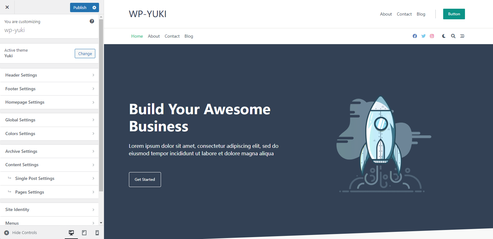 Header & Footer Builder WPMoose