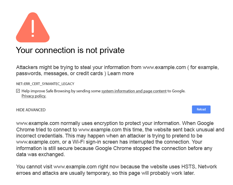 How to Fix Your Connection is Not Private Error in Chrome?